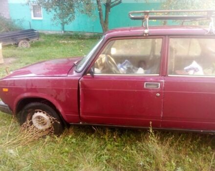 Червоний ВАЗ 2107, об'ємом двигуна 1.57 л та пробігом 100 тис. км за 465 $, фото 4 на Automoto.ua