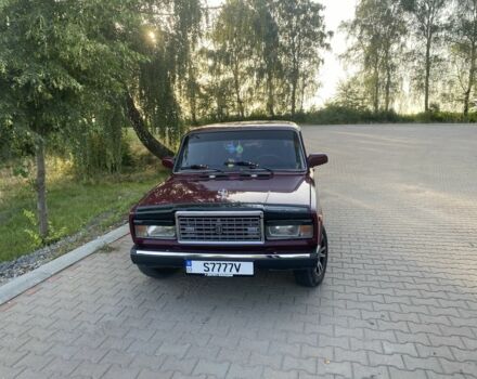 Красный ВАЗ 2107, объемом двигателя 1.6 л и пробегом 136 тыс. км за 2350 $, фото 7 на Automoto.ua