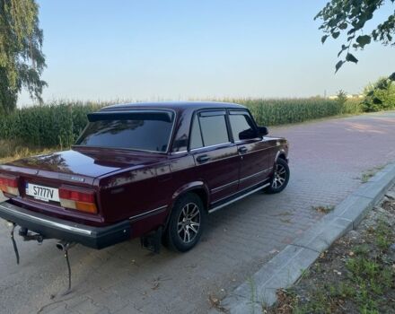 Красный ВАЗ 2107, объемом двигателя 1.6 л и пробегом 136 тыс. км за 2350 $, фото 4 на Automoto.ua