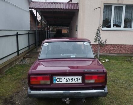 Красный ВАЗ 2107, объемом двигателя 1.45 л и пробегом 97 тыс. км за 1500 $, фото 3 на Automoto.ua