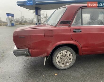Красный ВАЗ 2107, объемом двигателя 1.6 л и пробегом 116 тыс. км за 1500 $, фото 8 на Automoto.ua