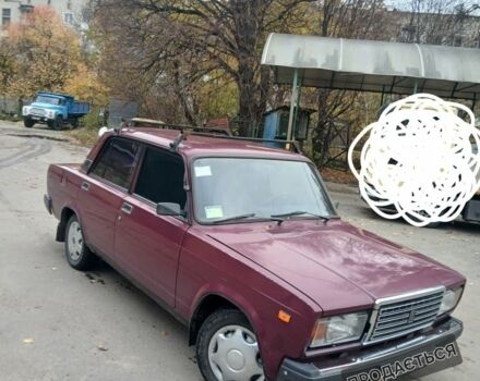 Красный ВАЗ 2107, объемом двигателя 0 л и пробегом 170 тыс. км за 1000 $, фото 1 на Automoto.ua