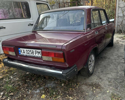 Красный ВАЗ 2107, объемом двигателя 1.5 л и пробегом 99 тыс. км за 1200 $, фото 3 на Automoto.ua