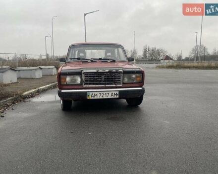 Красный ВАЗ 2107, объемом двигателя 1.6 л и пробегом 116 тыс. км за 1500 $, фото 10 на Automoto.ua