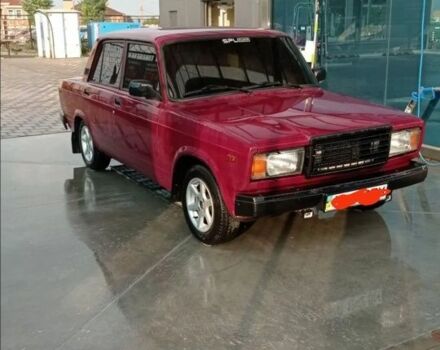 Червоний ВАЗ 2107, об'ємом двигуна 1.5 л та пробігом 210 тис. км за 1100 $, фото 1 на Automoto.ua