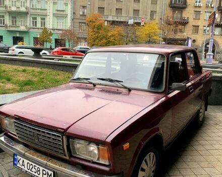 Красный ВАЗ 2107, объемом двигателя 1.5 л и пробегом 66 тыс. км за 1100 $, фото 8 на Automoto.ua