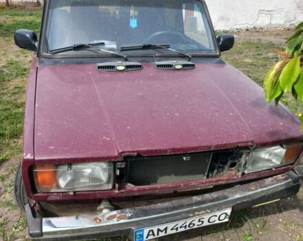 Красный ВАЗ 2107, объемом двигателя 1.5 л и пробегом 10 тыс. км за 549 $, фото 2 на Automoto.ua