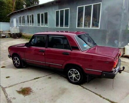 Червоний ВАЗ 2107, об'ємом двигуна 1.5 л та пробігом 123 тис. км за 650 $, фото 1 на Automoto.ua