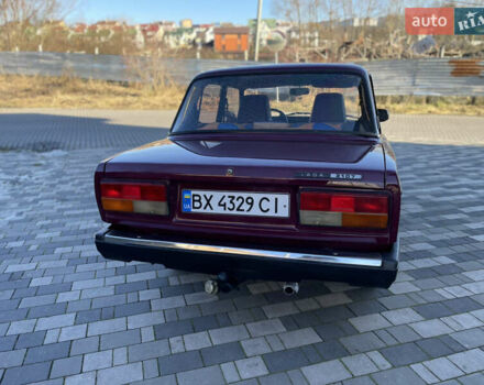 Красный ВАЗ 2107, объемом двигателя 1.5 л и пробегом 89 тыс. км за 1799 $, фото 9 на Automoto.ua