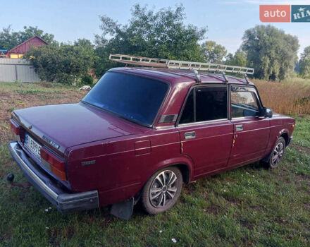 Червоний ВАЗ 2107, об'ємом двигуна 1.57 л та пробігом 102 тис. км за 1400 $, фото 3 на Automoto.ua