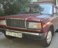 Красный ВАЗ 2107, объемом двигателя 1.45 л и пробегом 48 тыс. км за 2100 $, фото 1 на Automoto.ua