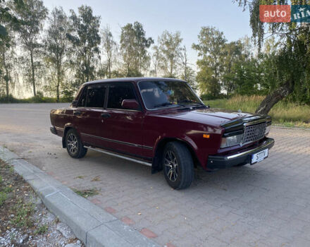 Красный ВАЗ 2107, объемом двигателя 1.57 л и пробегом 136 тыс. км за 2500 $, фото 7 на Automoto.ua
