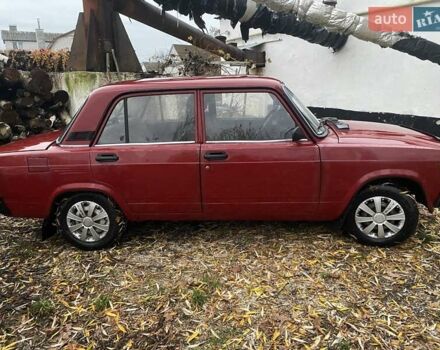 Красный ВАЗ 2107, объемом двигателя 1.6 л и пробегом 116 тыс. км за 1500 $, фото 1 на Automoto.ua
