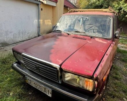 ВАЗ 2107 2002 в Черновцах на Automoto.ua Красный ВАЗ 2107, объемом двигателя 1.5 л и пробегом 106 тыс. км за 500 $, фото 1 на Automoto.ua