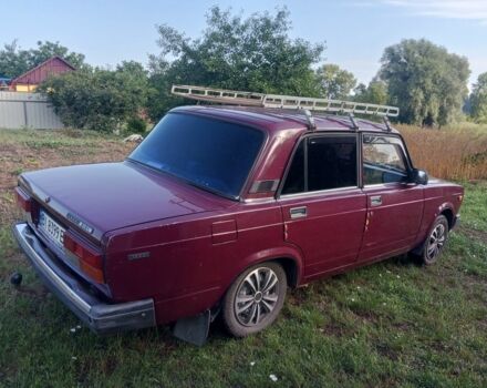 Красный ВАЗ 2107, объемом двигателя 1.6 л и пробегом 101 тыс. км за 1181 $, фото 2 на Automoto.ua