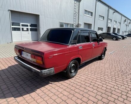 Красный ВАЗ 2107, объемом двигателя 1.5 л и пробегом 105 тыс. км за 959 $, фото 1 на Automoto.ua