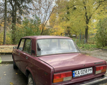 Красный ВАЗ 2107, объемом двигателя 1.45 л и пробегом 66 тыс. км за 1100 $, фото 3 на Automoto.ua