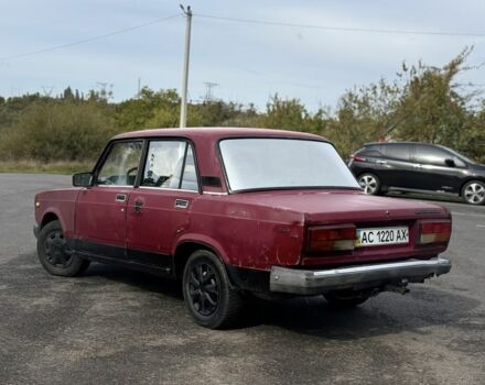 Червоний ВАЗ 2107, об'ємом двигуна 1.5 л та пробігом 300 тис. км за 499 $, фото 2 на Automoto.ua