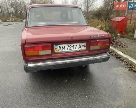 Красный ВАЗ 2107, объемом двигателя 1.6 л и пробегом 116 тыс. км за 1500 $, фото 9 на Automoto.ua