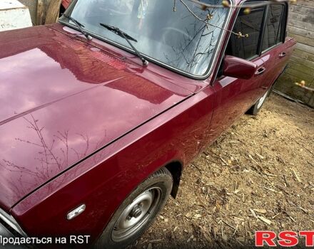 Красный ВАЗ 2107, объемом двигателя 16 л и пробегом 130 тыс. км за 2000 $, фото 2 на Automoto.ua