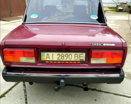 Червоний ВАЗ 2107, об'ємом двигуна 1.5 л та пробігом 123 тис. км за 650 $, фото 3 на Automoto.ua