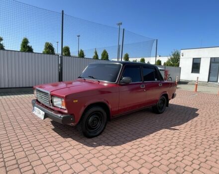 Красный ВАЗ 2107, объемом двигателя 1.5 л и пробегом 105 тыс. км за 959 $, фото 3 на Automoto.ua
