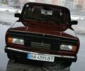 Красный ВАЗ 2107, объемом двигателя 1.6 л и пробегом 150 тыс. км за 1650 $, фото 4 на Automoto.ua