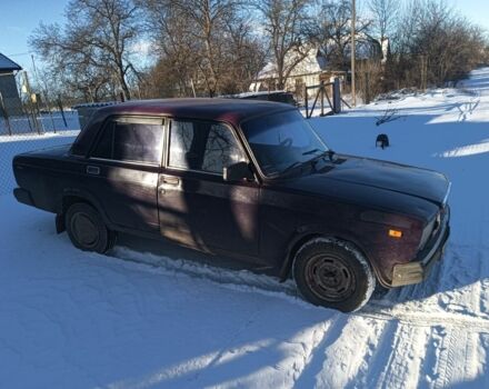 Красный ВАЗ 2107, объемом двигателя 0 л и пробегом 100 тыс. км за 600 $, фото 7 на Automoto.ua