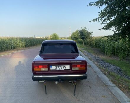 Красный ВАЗ 2107, объемом двигателя 1.6 л и пробегом 136 тыс. км за 2350 $, фото 3 на Automoto.ua