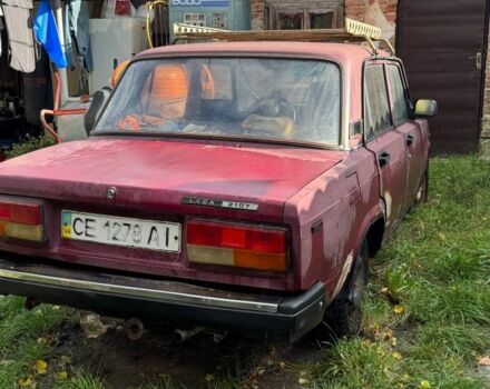 ВАЗ 2107 2002 в Черновцах на Automoto.ua Красный ВАЗ 2107, объемом двигателя 1.5 л и пробегом 106 тыс. км за 500 $, фото 4 на Automoto.ua