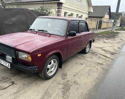 Красный ВАЗ 2107, объемом двигателя 1.6 л и пробегом 3 тыс. км за 1500 $, фото 1 на Automoto.ua