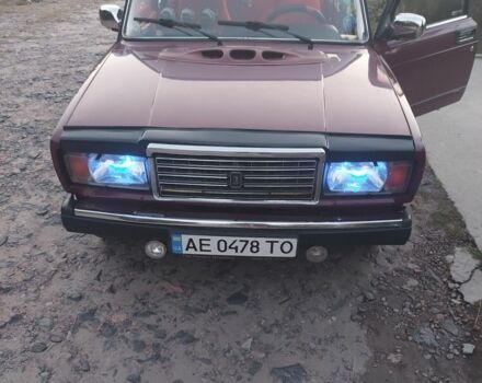 Красный ВАЗ 2107, объемом двигателя 1.6 л и пробегом 99 тыс. км за 1350 $, фото 12 на Automoto.ua