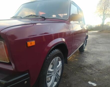 Красный ВАЗ 2107, объемом двигателя 1.6 л и пробегом 122 тыс. км за 1400 $, фото 3 на Automoto.ua