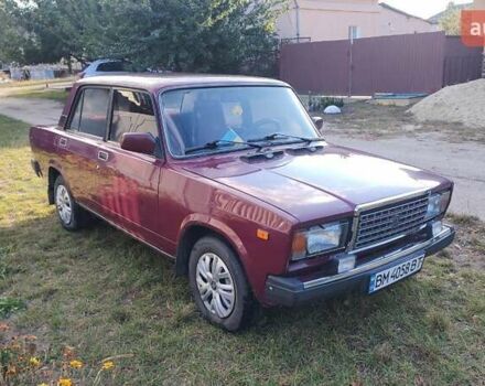 ВАЗ 2107 2003 в Сумах на Automoto.ua Красный ВАЗ 2107, объемом двигателя 1.57 л и пробегом 60 тыс. км за 1500 $, фото 1 на Automoto.ua