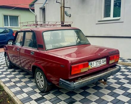 Красный ВАЗ 2107, объемом двигателя 1.6 л и пробегом 0 тыс. км за 1250 $, фото 4 на Automoto.ua