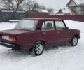 Красный ВАЗ 2107, объемом двигателя 1.6 л и пробегом 75 тыс. км за 600 $, фото 1 на Automoto.ua
