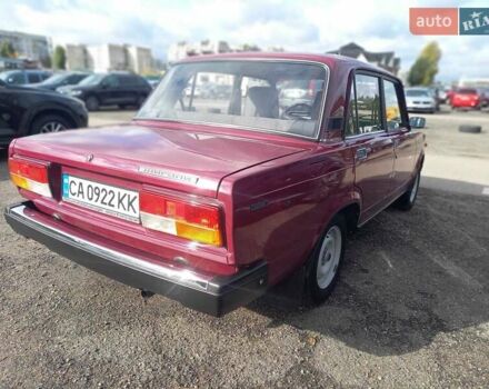 ВАЗ 2107 2003 в Черкассах на Automoto.ua Красный ВАЗ 2107, объемом двигателя 1.5 л и пробегом 22 тыс. км за 3350 $, фото 5 на Automoto.ua