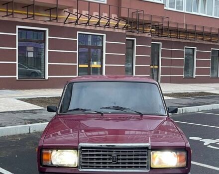 Красный ВАЗ 2107, объемом двигателя 1.6 л и пробегом 3 тыс. км за 1800 $, фото 6 на Automoto.ua