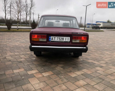 Червоний ВАЗ 2107, об'ємом двигуна 1.6 л та пробігом 72 тис. км за 2250 $, фото 5 на Automoto.ua