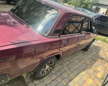 Красный ВАЗ 2107, объемом двигателя 1.6 л и пробегом 80 тыс. км за 1250 $, фото 3 на Automoto.ua
