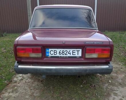 Червоний ВАЗ 2107, об'ємом двигуна 1.45 л та пробігом 20 тис. км за 2750 $, фото 3 на Automoto.ua