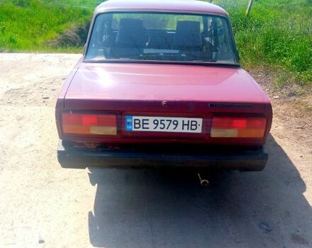 Червоний ВАЗ 2107, об'ємом двигуна 1.5 л та пробігом 234 тис. км за 720 $, фото 4 на Automoto.ua