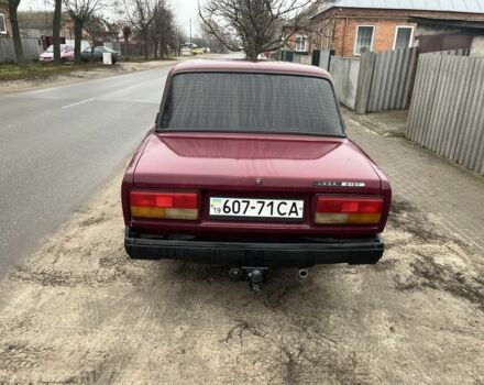 Красный ВАЗ 2107, объемом двигателя 1.6 л и пробегом 3 тыс. км за 1500 $, фото 2 на Automoto.ua