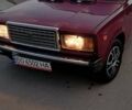 Красный ВАЗ 2107, объемом двигателя 1.45 л и пробегом 142 тыс. км за 1100 $, фото 1 на Automoto.ua