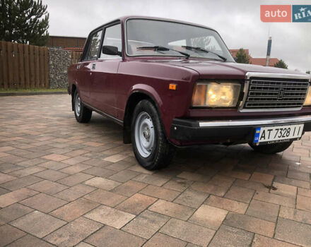 Червоний ВАЗ 2107, об'ємом двигуна 1.6 л та пробігом 72 тис. км за 2250 $, фото 10 на Automoto.ua