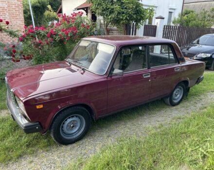 Красный ВАЗ 2107, объемом двигателя 1.6 л и пробегом 87 тыс. км за 1800 $, фото 5 на Automoto.ua