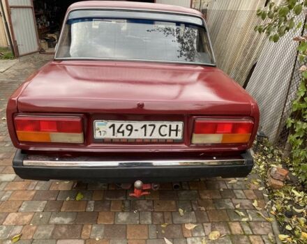 Червоний ВАЗ 2107, об'ємом двигуна 1 л та пробігом 100 тис. км за 596 $, фото 2 на Automoto.ua