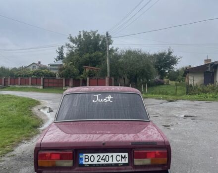 Красный ВАЗ 2107, объемом двигателя 1.5 л и пробегом 1 тыс. км за 1400 $, фото 4 на Automoto.ua
