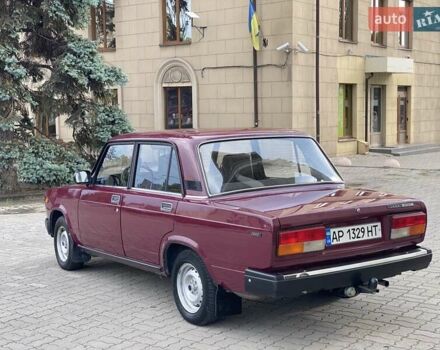 Красный ВАЗ 2107, объемом двигателя 1.6 л и пробегом 37 тыс. км за 1500 $, фото 3 на Automoto.ua