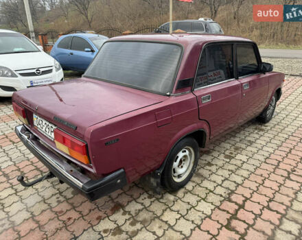 Красный ВАЗ 2107, объемом двигателя 1.5 л и пробегом 185 тыс. км за 750 $, фото 4 на Automoto.ua